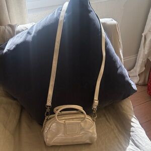HOBO Shimmering Cream Mini Bag